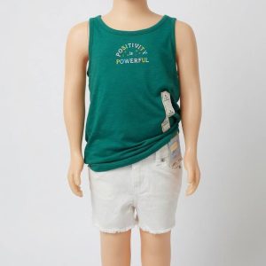 kids top and jeans