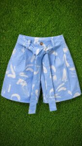 ladies short materials